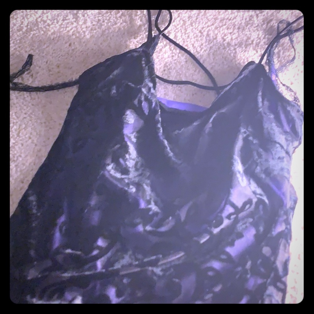 “Steppin’ Out” purple dress